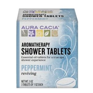 Aura Cacia Reviving Peppermint Shower Tablets